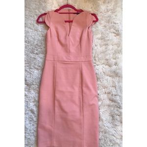 French connection pink dress